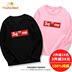 Trẻ em Sesame Street Hàn Quốc phiên bản của T-shirt dài tay áo lỏng lẻo cậu bé mùa xuân mỏng clothgirl đầu trẻ em nhấn thẻ đáy 