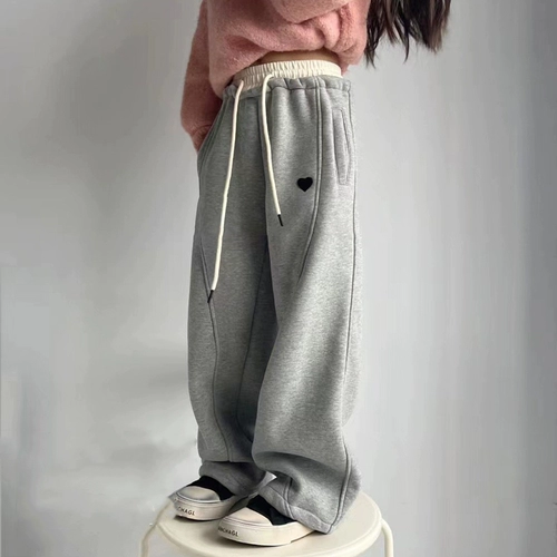 Флисовые демисезонные детские штаны, зимний пуховик, коллекция 2023, подходит для подростков, детская одежда