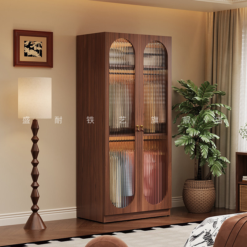 View of Bauhaus style steel & tin cabinet: eco-friendly wardrobe for home ...
