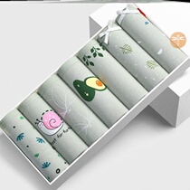 5 7 95% cotton underpants female students cotton waist girl sexy ladies underwear cute low waist briefs head