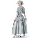 Хэллоуин-призрак принцесса косплей скелет костюм невесты Хэллоуин