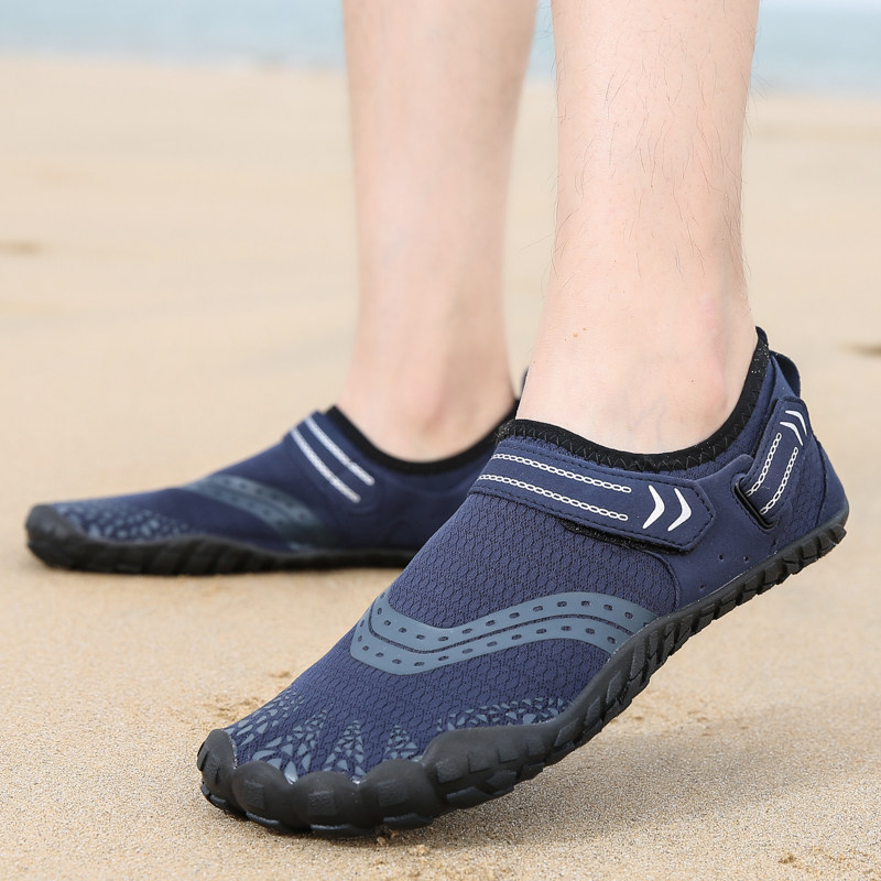 2021 new river tracing shoes men's beach shoes quick-drying breathable non-slip sandals anti-cut fishing swimming shoes wading shoes