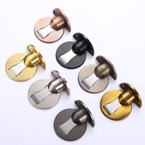 Adjustable and extended door suction anti-collision and windproof strong door magnetic hole door brake punched backstop three-in-one silent zinc alloy