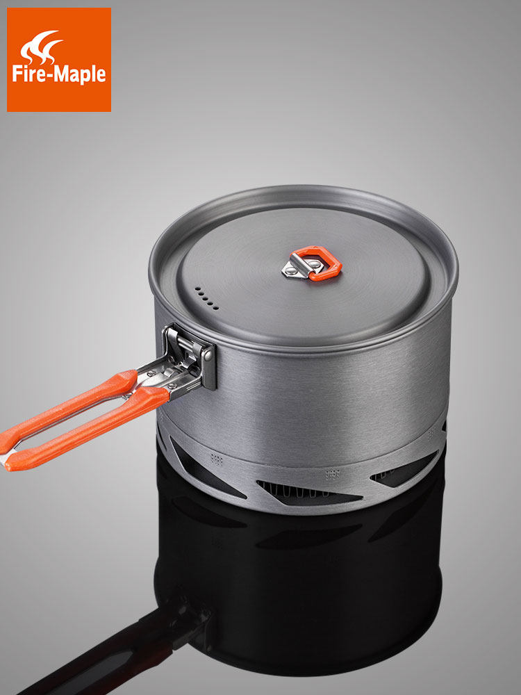 Fire maple K2 collector pot Energy ring folding single pot Outdoor pot Picnic camping cooking pot Field pot cookware