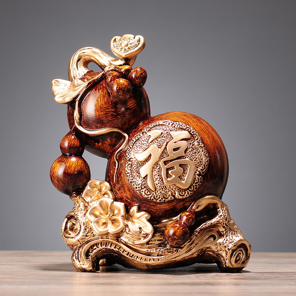 New Chinese Plinth Book House Decoration Creative Deer Swing Piece Bookcase Rack Vase Wine Cabinet Furnishing home room Desktop