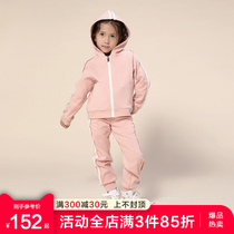 Childrens sweatpants boy girl girl jacket cardiovert girl spring autumn baby blouses pants spring dress 2021 new