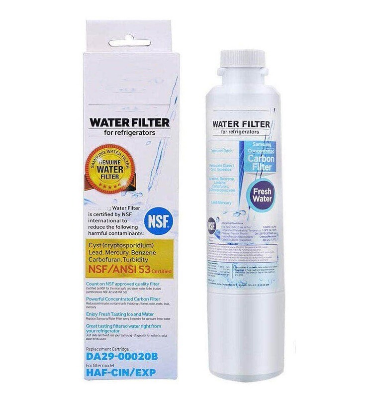 Suitable for Samsung Refrigerator Filter Rf56J9061Tl Water Purification Filter Element 9068 Rh57H90503L 20B