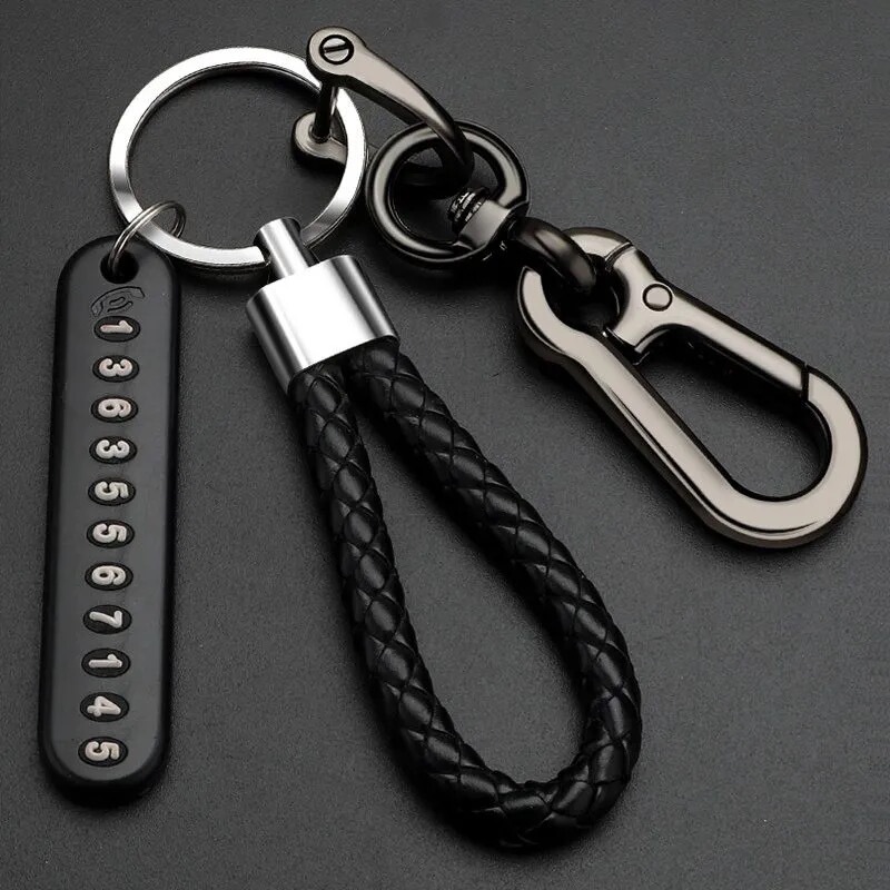Anti-Lost Car Keychain for Men and Women, High-End Key Chain for Couples, Creative Multi-Functional Lanyard Key Ring Key Chain