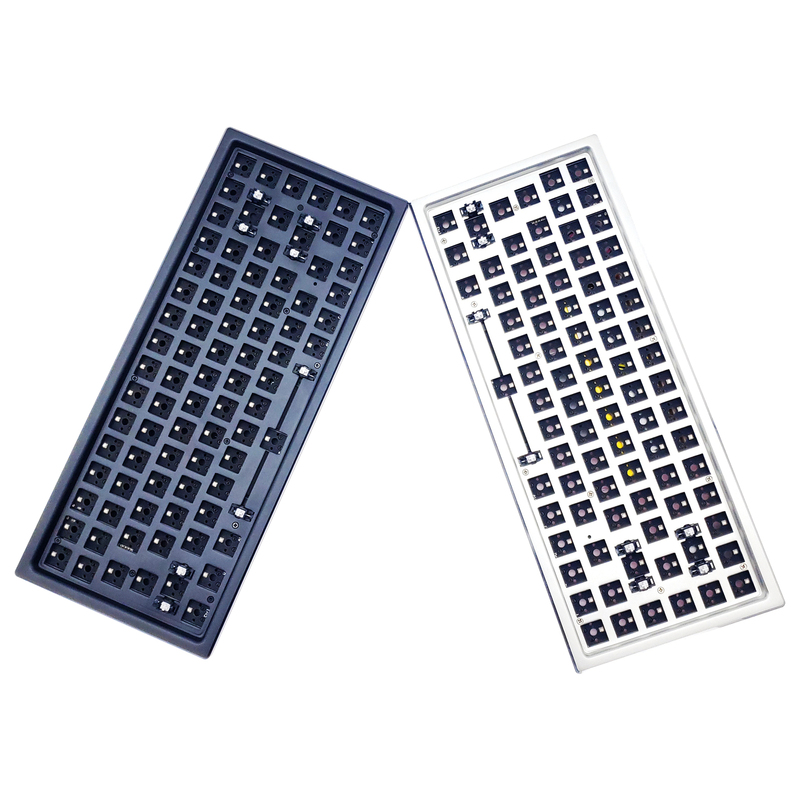 Gk84 Wired Bluetooth Wireless Dual-Mode Rgb Is Suitable for Apple Mac Customized Mechanical Small Keyboard Kit for Geeks