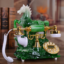 Tijafi fashion creative imitation ancient European style idylo field retro phone home office landline phone old-fashioned solid talk