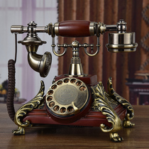 Tiyafio type turntable antique telephone home retro seat machine old-style creative fashion phone wireless card