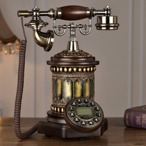 Solid wood Phone European-style Phone American telephone Antique Telephone Office Home Seating Machine Fashion creative Phone