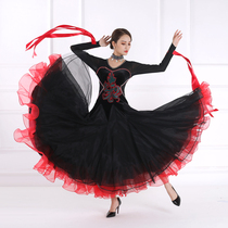 Modern New Waltz dress female costumes dance clothes were ballroom dance tiao wu qun