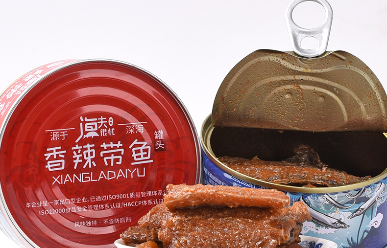 出口品质 12罐/1800g 渔夫很忙 即食香酥带鱼罐头 整箱礼盒装 券后76.6元包邮 买手党-买手聚集的地方