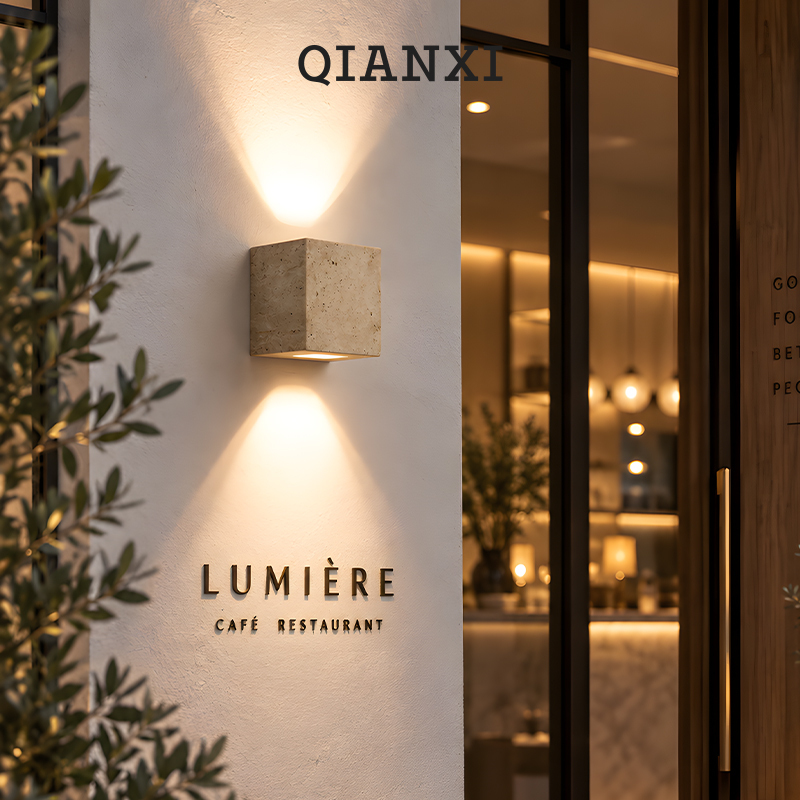 Millennium Yellow Travertine Outdoor Waterproof Wall Lamp Wall Washer Light Villa Garden Courtyard Rooftop Balcony Exterior Wall Decoration Millennium Yellow Travertine Outdoor Waterproof Wall Lamp Wall Washer Light Villa Garden Courtyard Rooftop Balcony Exterior Wall Decoration