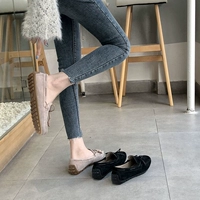 Doudou Shoes, новинка 2022 года, универсальная женская обувь из натуральной кожи, женская обувь без шнуровки из мягкой кожи для беременных, весенне-осенние туфли на плоской подошве
