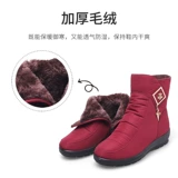 Утепленные сапоги, нескользящая удерживающая тепло обувь для матери, средней длины, для среднего возраста