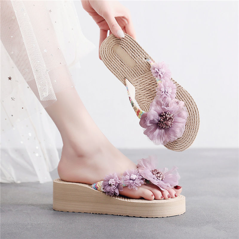 Women's Slippers with a Stepping-On-Clouds Feel, Cool Summer Fashion, Semi-Ins Style, 2023 New Model, Large Size Women's Shoes, Outdoor Slippers, Popular among Female Influencers