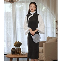 Большой рукав черный