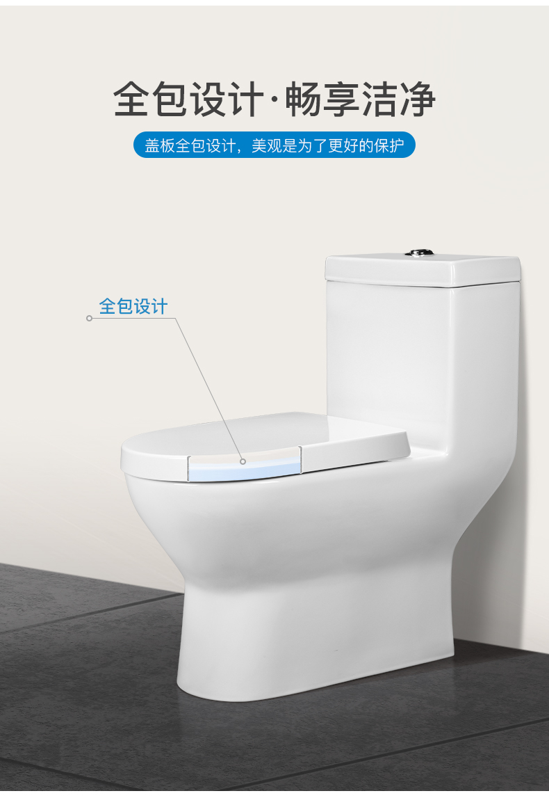 欧洲乐华梅兰旗下 法国SENSEA 虹吸式抽水马桶 图5