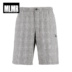 MLMR mùa thu nam thoải mái cotton và lanh thời trang kẻ sọc dây kéo quần short giản dị 217301528 - Quần short quan ao nam Quần short