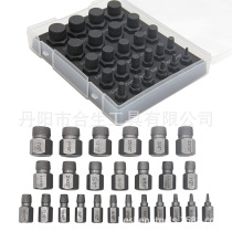 25pc inch broken head screw extractor multi-spline sliding thread sliding wire broken wire broken screw removal tool set