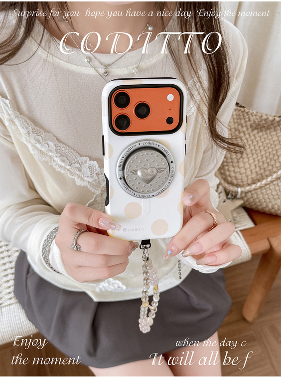 Codito Polka Dots for iPhone Case