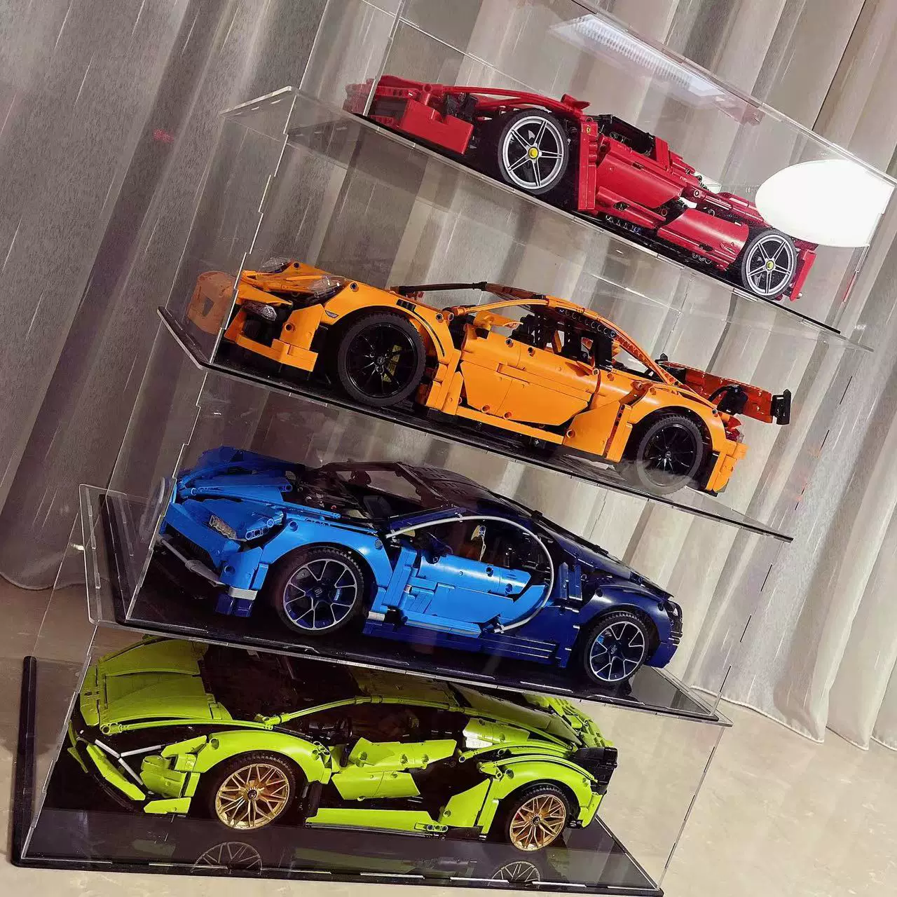 Акриловая-display коробка 42096 Подходит для модели Lego Porsche 911RSR коробка для хранения пыли