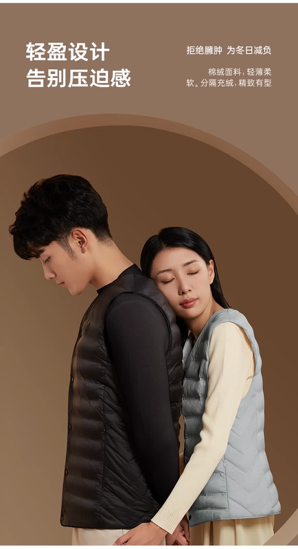 Quần áo sưởi ấm, áo sưởi ấm, sạc điện, tự sưởi ấm, áo sưởi điện thông minh toàn thân nam nữ chống rét mùa đông áo khoác điện sưởi ấm lining