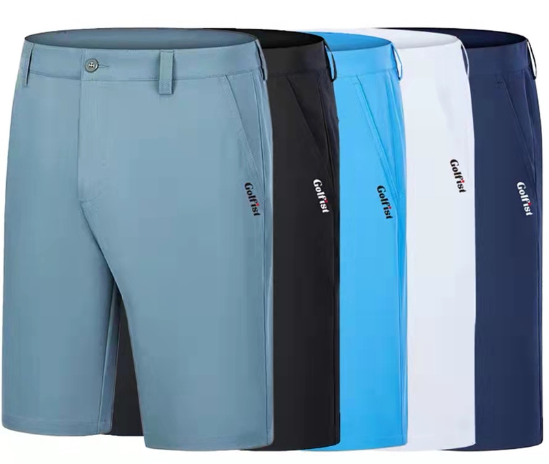 Men's Golf Shorts Summer Quick-Drying Stretch Golf Pants Men's Wrinkle-Free Sports Clothing Five-Point Shorts