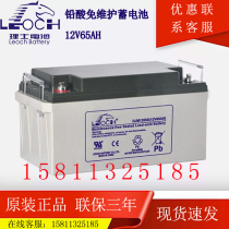 Leoch battery 12V65AH DJM12-65S UPS power supply special battery Lead-acid maintenance-free battery