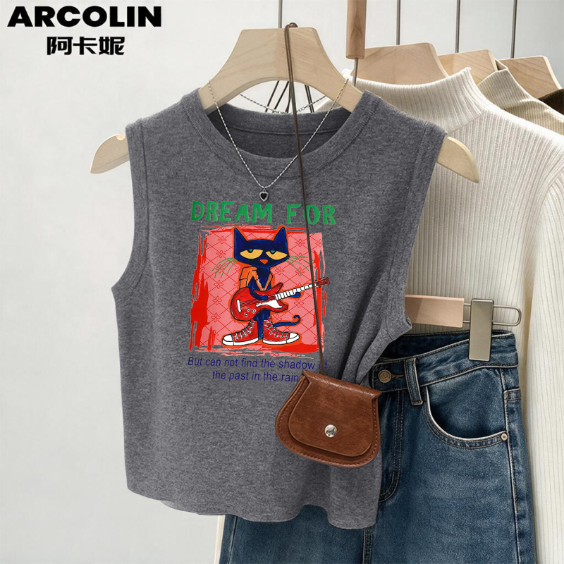 Arcolin Tencel Camisole for Women 2026 Summer New Style Outerwear Inner Wear Tank Top Sleeveless Top Arcolin Tencel Camisole for Women 2026 Summer New Style Outerwear Inner Wear Tank Top Sleeveless Top