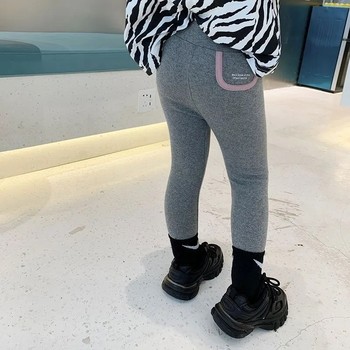 Long pants spring cotton leggings with pockets