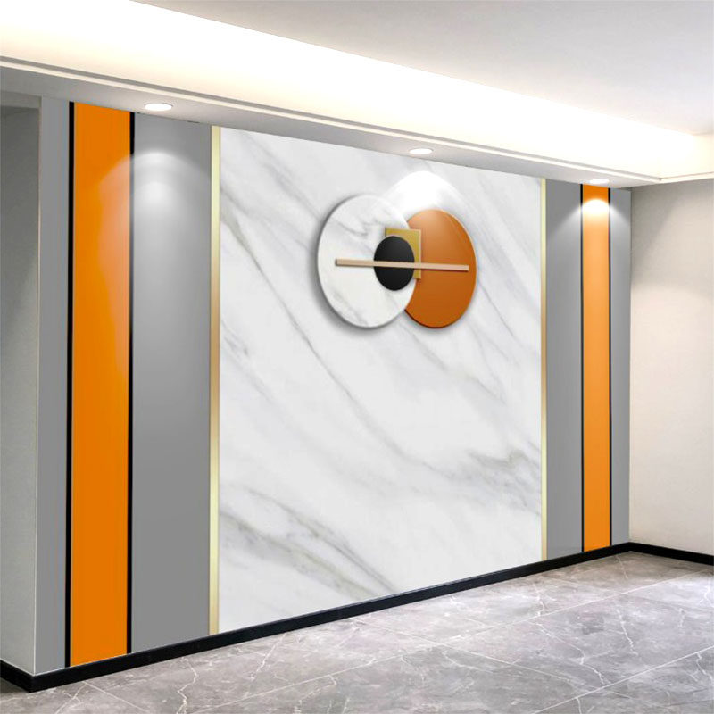 Bamboo Wood Fiber Integrated Wall Panel TV Background Wall Custom Minima Sofa Living Room Bedroom Dining Room Light Lavish Wall Panel