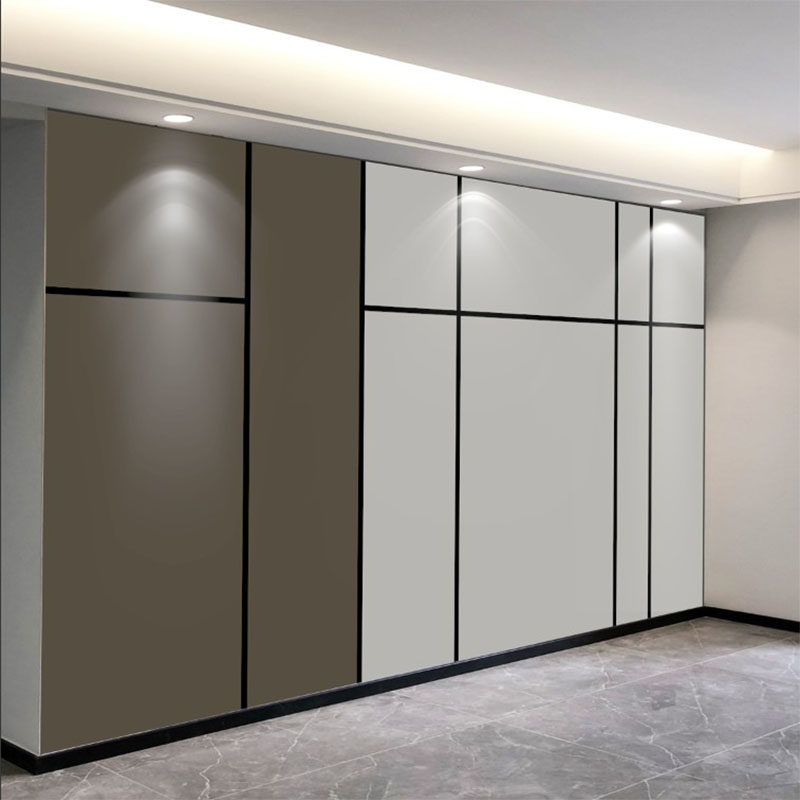 Bamboo wood fiber integrated wall TV background wall 2021 new modern living room decorated marble wall board