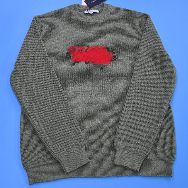 Men's and Women's Round Neck Knitted Sweater Pullover