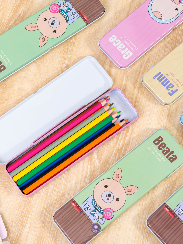 Sequel Lead Pencil Case Primary School Students Brief Cute Large Capacity Pencil Case 3-5 Grade Children Students Children's pen Box Kindergarten Creative online Red Cute Girl Boy Girls Boys-Taobao