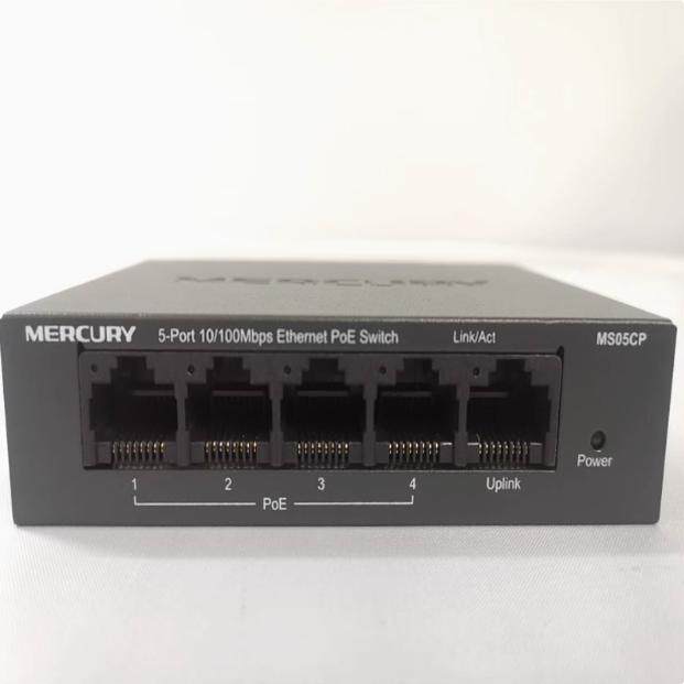 Mercury 5 100m Ms05Cp Dedicated Poe Mercury Network Cable Camera Ap Power Supply Switch Switch