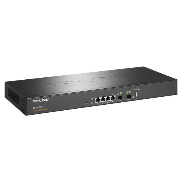 Pulian Tl-Er3220T Multi-Wan Port Enterprise-Grade 10g Optical Port Router with Internet Access Behavior Ap Management Pppoe