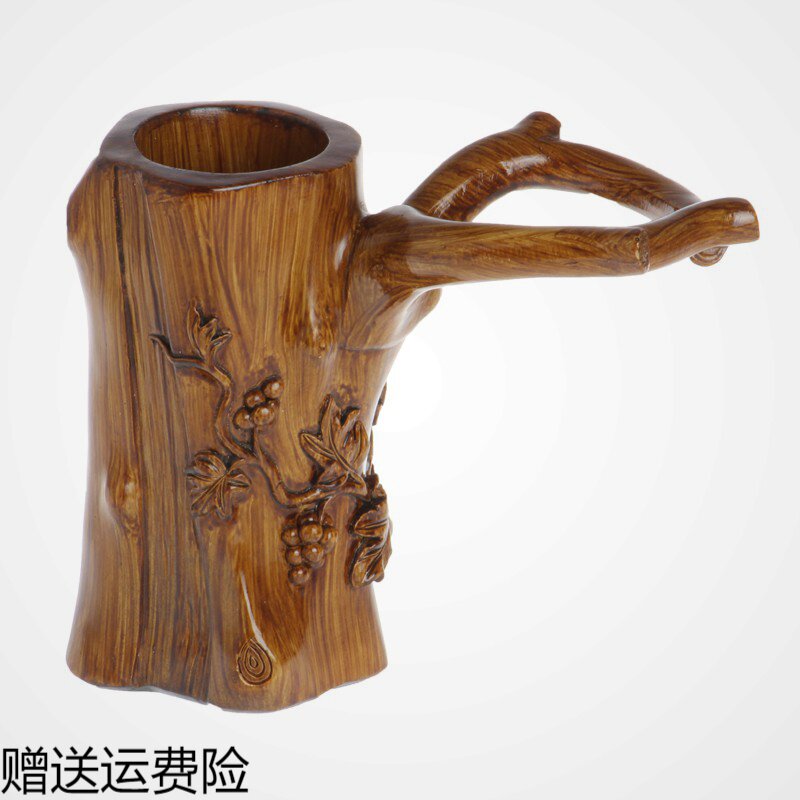 Lazy people easy to make tea rack tea leak tea rack imitation solid wood tea rack resin tea filter rack kung fu tea set accessories