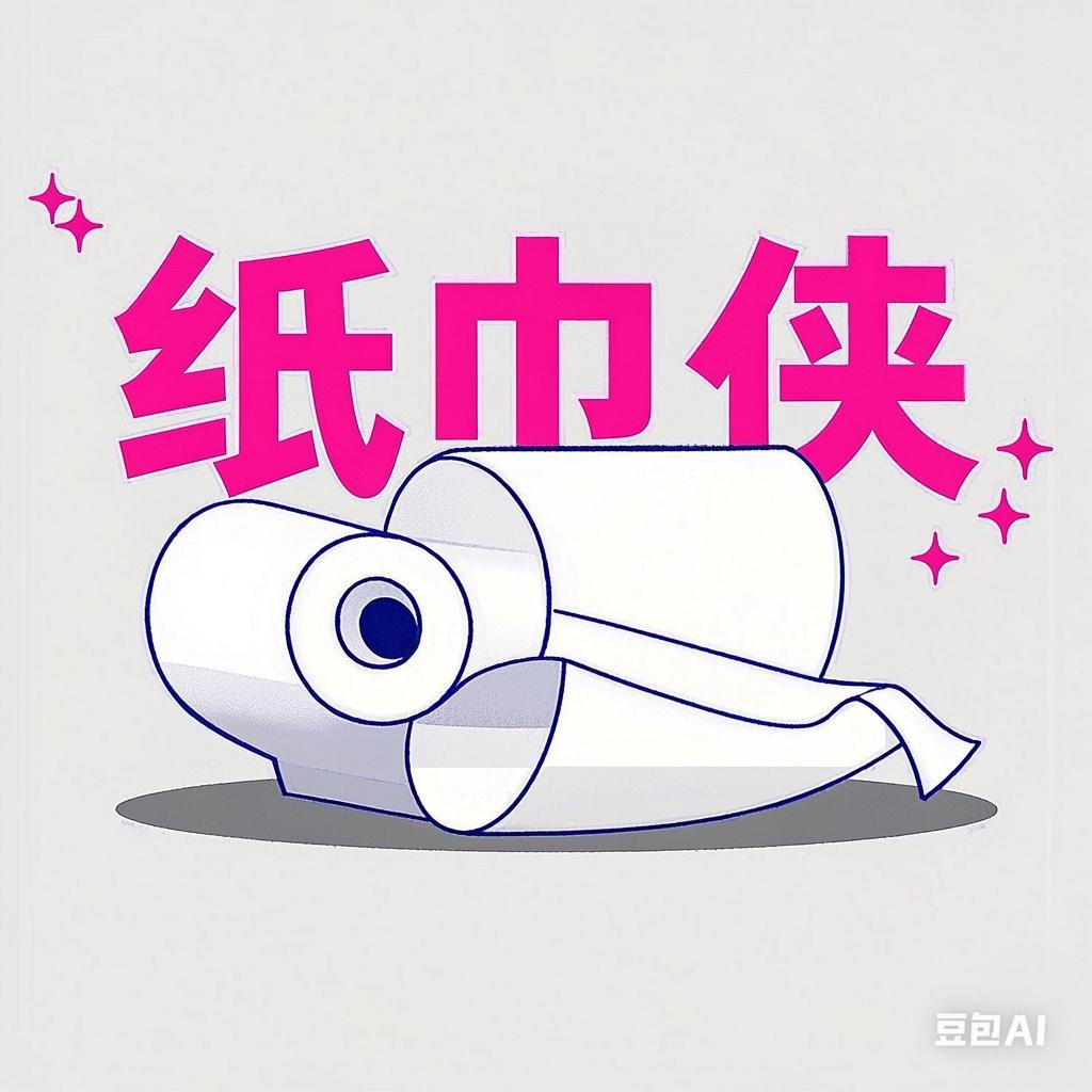 纸巾侠的LOGO