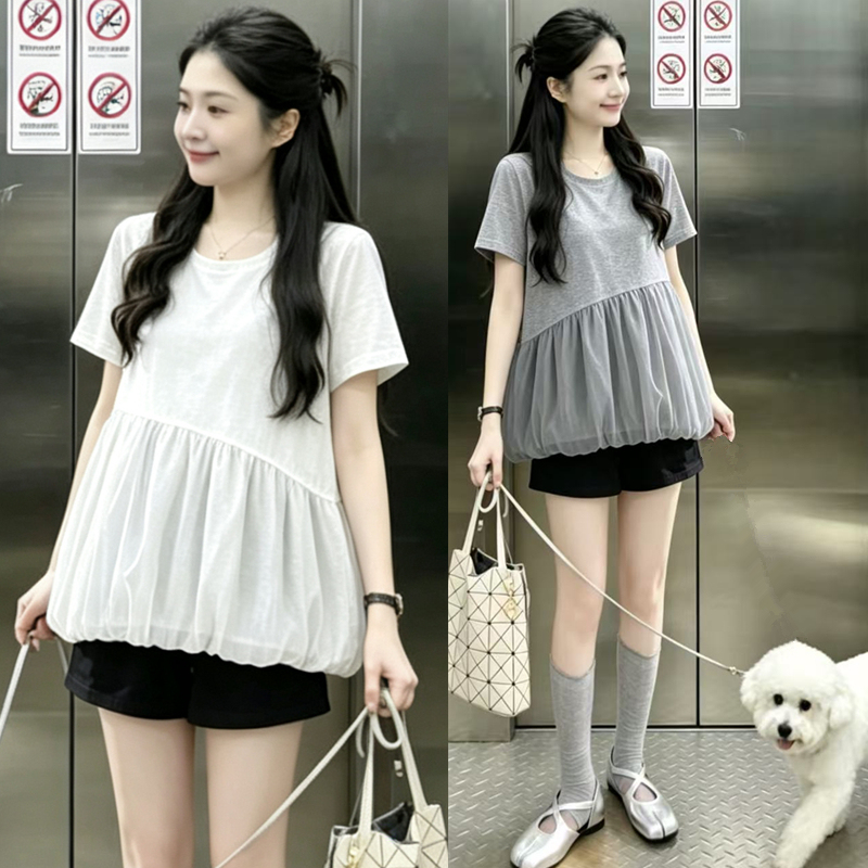 Maternity Tops, Summer Outfits, Short-Sleeved T-Shirts, Babydoll Shirts, Stylish Maternity Wear, Pants, Two-Piece Set