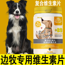 Side Shepherd with dedicated pet complex Vitamin Tablets Dog Fall hair anti-hair Vitamin B Dog Eat with a Dog