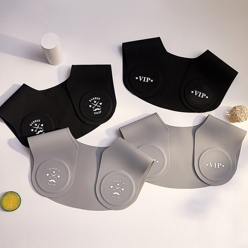 Hair salon haircut shoulder pads hair dyeing hair salon special broken hair shawl silicone scarf hair special shawl