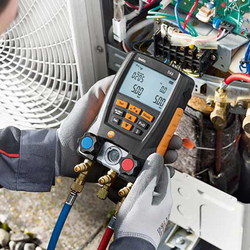 바람직한 TESTO550 에어컨 압력 게이지 Testo549 냉매 액체 557 자동차 x 차량 디지털 불소.