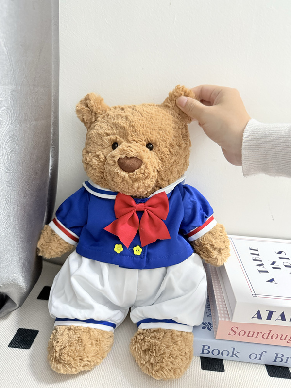 Only Doll Clothes】Barcelona Bear, Bear, Japanese and Korean Style School Uniform, Bear Clothes, Shirt, Nici Doll Clothes Only Doll Clothes】Barcelona Bear, Bear, Japanese and Korean Style School Uniform, Bear Clothes, Shirt, Nici Doll Clothes