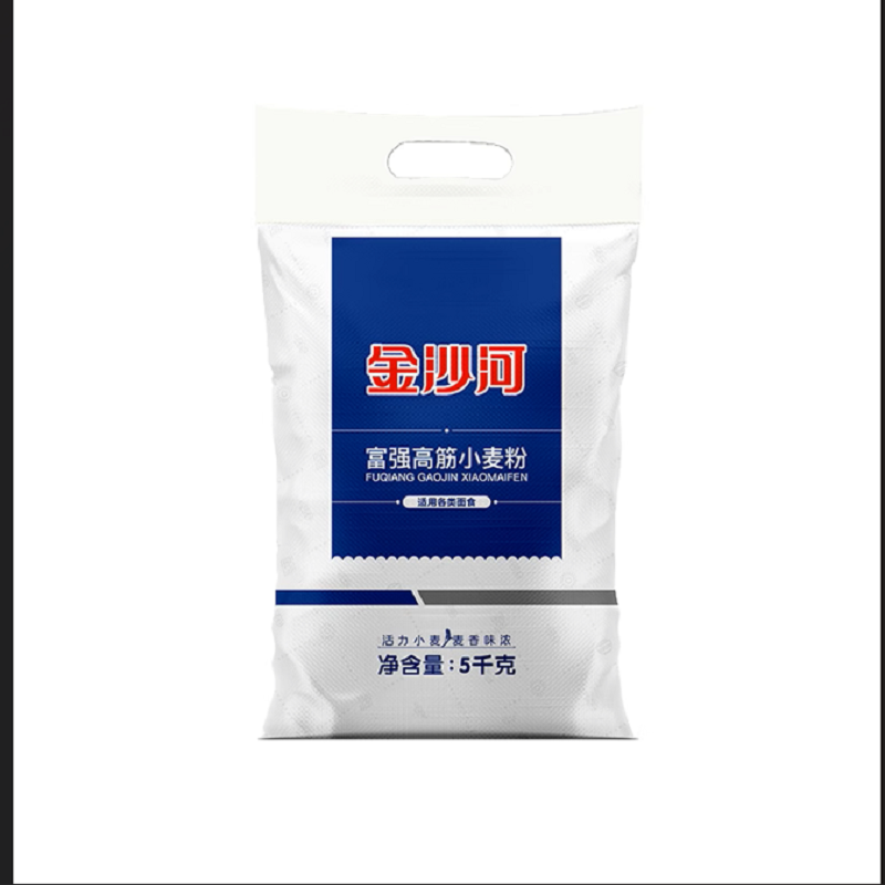 金沙河家用富强高筋小麦粉家庭通用面粉包子馒头饺子多用途面粉