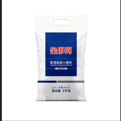 金沙河家用富强高筋小麦粉家庭通用面粉包子馒头饺子多用途面粉