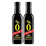 【千禾】零添加酱油生抽500mL*2