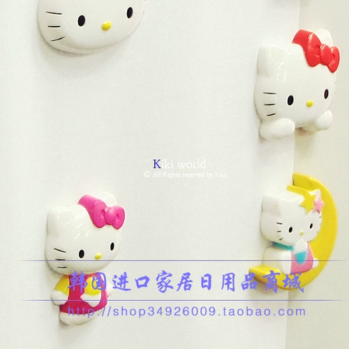 Hello kitty, импортный оригинальный магнит на холодильник, в корейском стиле, новая коллекция, 1 шт